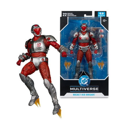 DC Multiverse Wave 25 Rocket Red Brigade Justice League: Generation Lost 7-Inch Scale Action Figure
