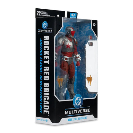 DC Multiverse Wave 25 Rocket Red Brigade Justice League: Generation Lost 7-Inch Scale Action Figure