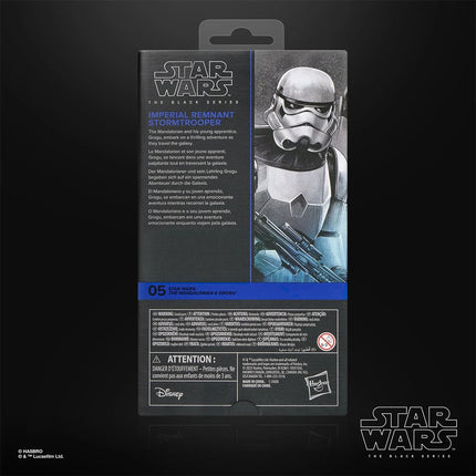 Star Wars The Black Series The Mandalorian & Grogu Imperial Remnant Stormtrooper 6-Inch Action Figure