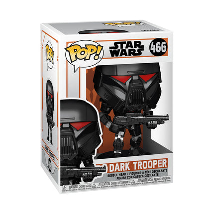 Funko POP Star Wars Dark Trooper #466 Vinyl Bobblehead The Mandalorian New