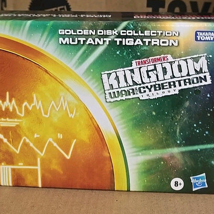 Transformers  War For Cybertron Kingdom Golden Disk Voyager Mutant Tigatron New 