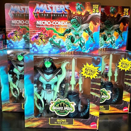 MOTU Origins Masters of the Universe NECRO-CONDA Action Figure *IN HAND*