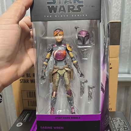 IN STOCK Star Wars: The Black Series Rebels Sabine Wren 06 READY TO SHIP 