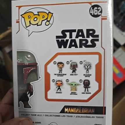 Funko Pop! Star Wars: The Mandalorian - Boba Fett Vinyl Bobblehead Figure #462