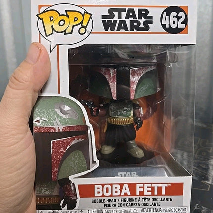 Funko Pop! Star Wars: The Mandalorian - Boba Fett Vinyl Bobblehead Figure #462