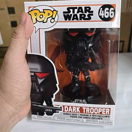 Funko POP Star Wars Dark Trooper #466 Vinyl Bobblehead The Mandalorian New