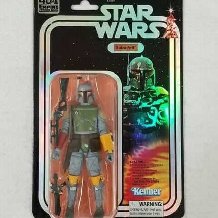 Star Wars The Black Series 40th Anniversary  SDCC Boba Fett New On Card