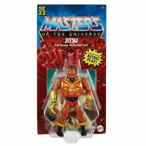 Masters of the Universe Origins JITSU Retro Figure 2021 Mattel Unpunched 
