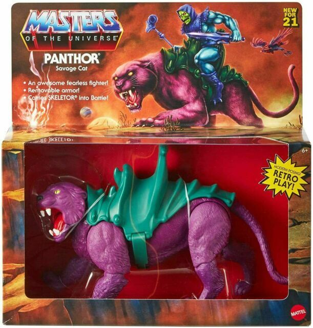 Masters Of The Universe Origins Panthor Action Figure Mattel 2020 New Sealed