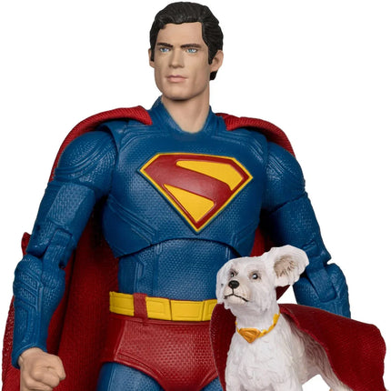 DC Multiverse Theatrical Deluxe Wave 1 Superman Movie Superman and Krypto 7-Inch Scale Action Figure