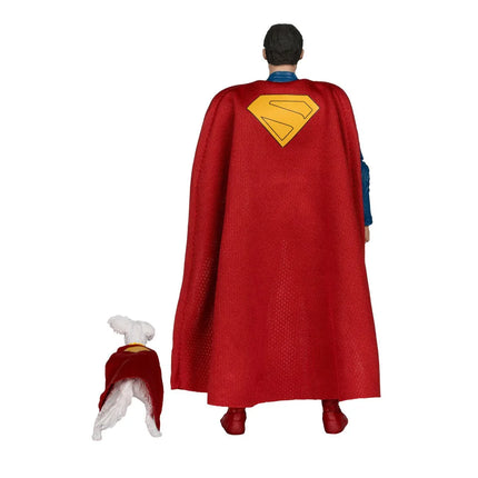 DC Multiverse Theatrical Deluxe Wave 1 Superman Movie Superman and Krypto 7-Inch Scale Action Figure