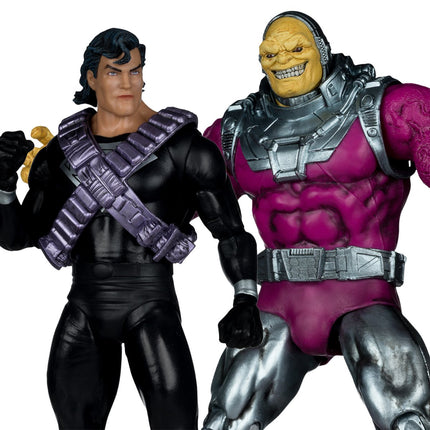DC Multiverse Superman vs. Mongul Megafig Return of Superman Action Figure 2-Pack