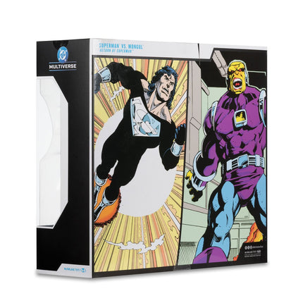 DC Multiverse Superman vs. Mongul Megafig Return of Superman Action Figure 2-Pack