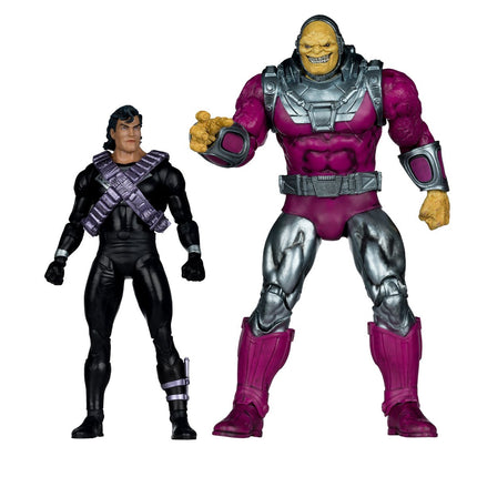 DC Multiverse Superman vs. Mongul Megafig Return of Superman Action Figure 2-Pack