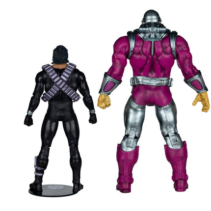 DC Multiverse Superman vs. Mongul Megafig Return of Superman Action Figure 2-Pack
