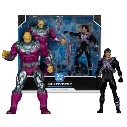 DC Multiverse Superman vs. Mongul Megafig Return of Superman Action Figure 2-Pack