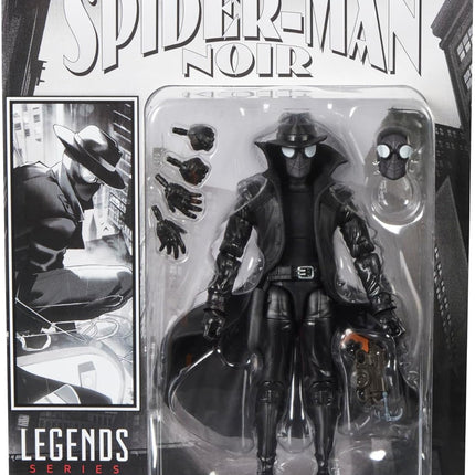 Marvel Legends Series Spider-Man Noir, Retro Cardback Spider-Man Comics Collectible 6-Inch Scale Action Figure (Amazon Exclusive)