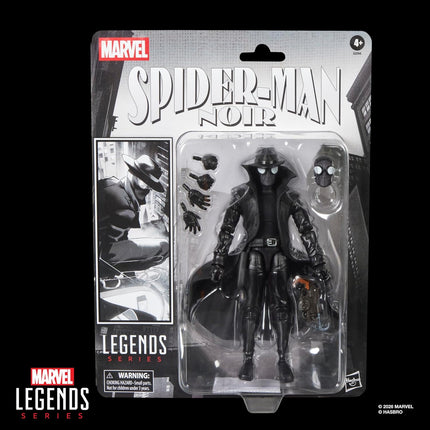 Marvel Legends Series Spider-Man Noir, Retro Cardback Spider-Man Comics Collectible 6-Inch Scale Action Figure (Amazon Exclusive)