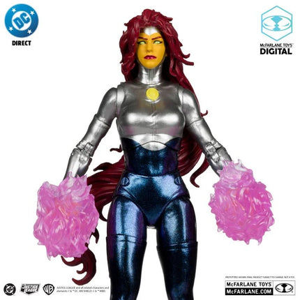 The New Teen Titans Blackfire 7" Action Figure (with Digital Code)