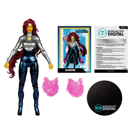 The New Teen Titans Blackfire 7" Action Figure (with Digital Code)