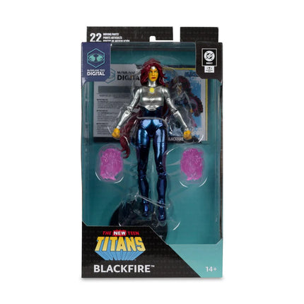 The New Teen Titans Blackfire 7" Action Figure (with Digital Code)