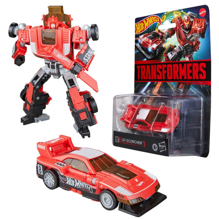 Transformers x Hot Wheels Collaborative GT-Scorcher 5-Inch Figure