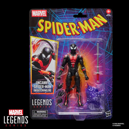 Spider-Man Marvel Legends Retro Cardback 6-Inch Action Figures 2026 Wave 1 Case of 6