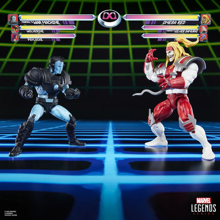 Marvel Legends Series Gamerverse Marvel's War Machine vs Marvel's Omega Red Action Figures