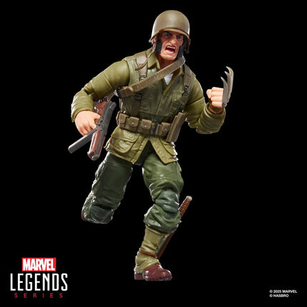 Marvel Legends Series Wolverine (WWII Logan) X-Men Comics 6-Inch Action Figure
