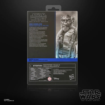 Star Wars The Black Series Garazeb Zeb Orrelios Deluxe 6-Inch Action Figure