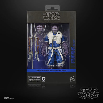 Star Wars The Black Series Garazeb Zeb Orrelios Deluxe 6-Inch Action Figure
