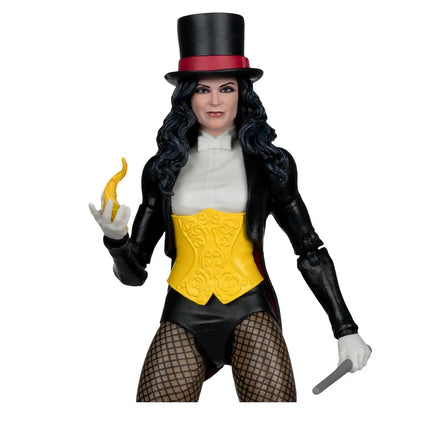DC McFarlane Collector Edition Wave 13 #53 Zatanna with Detective Chimp DC Classic 7-Inch Scale Action Figure