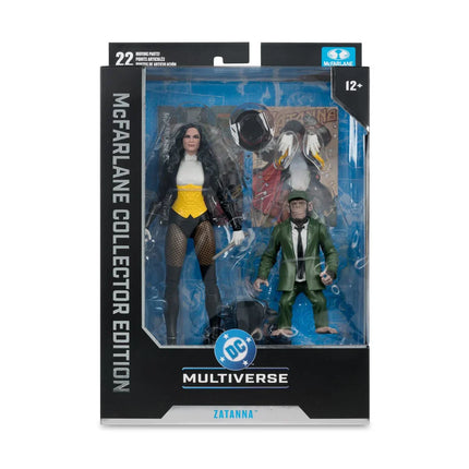DC McFarlane Collector Edition Wave 13 #53 Zatanna with Detective Chimp DC Classic 7-Inch Scale Action Figure